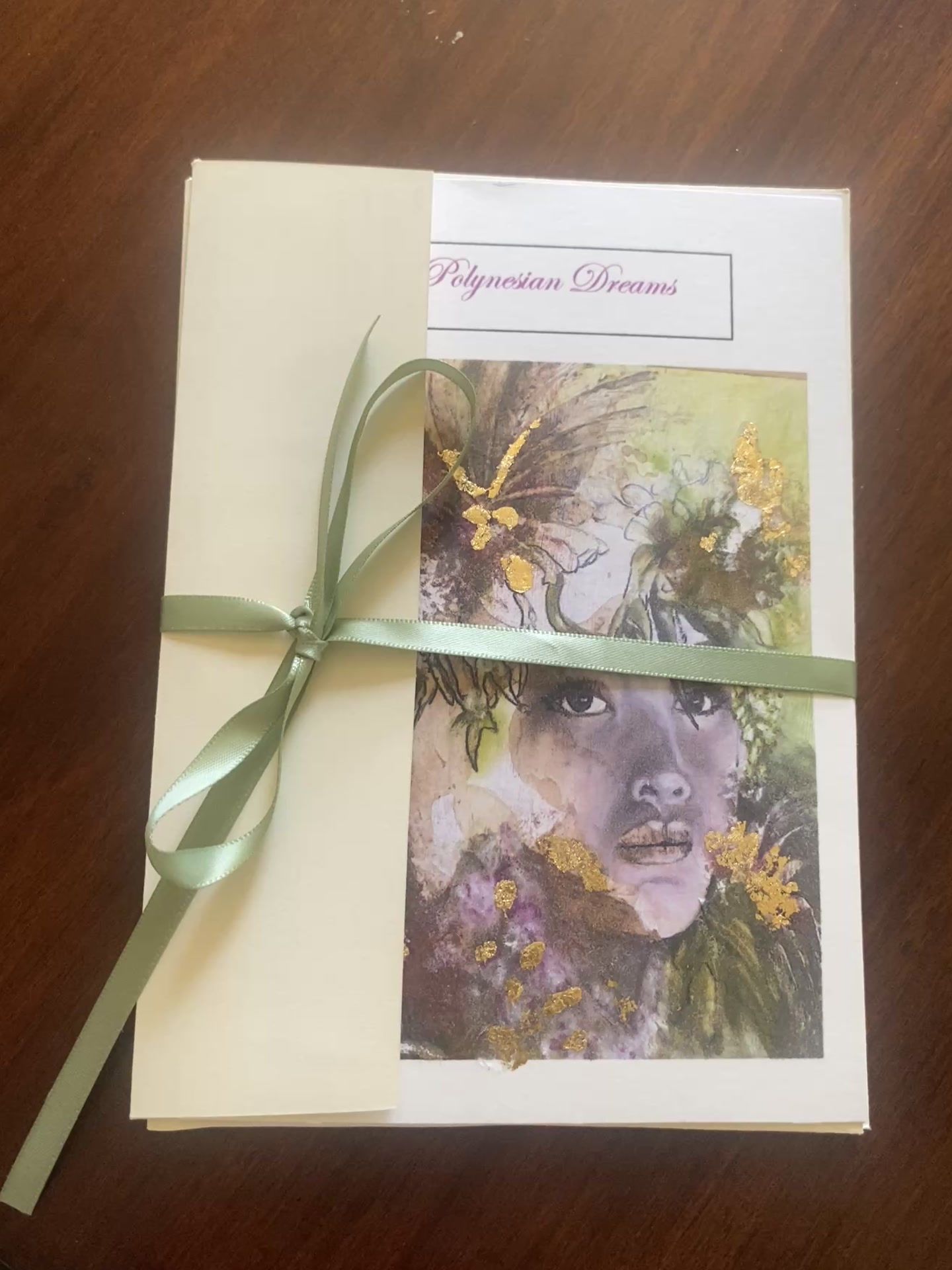 Polynesian Dreams Greeting Card-Art Print Pack of Three