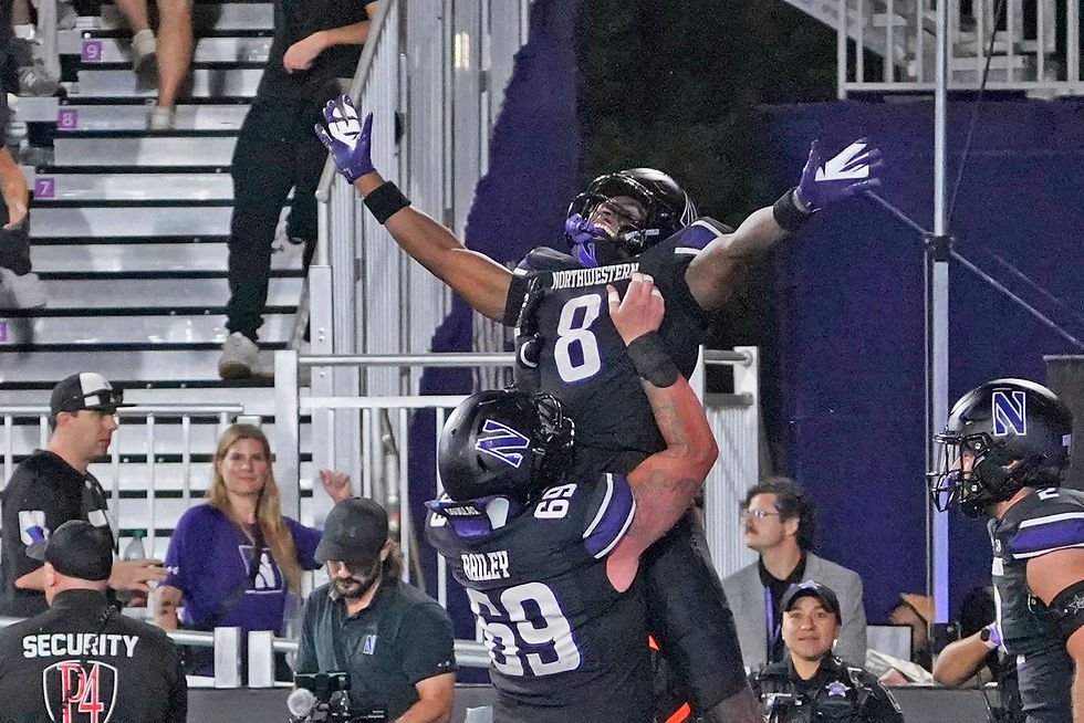 Huskies | Northwestern wide receiver A.J. Henning