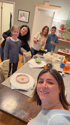 Familie og venner arrangement-Keramikk