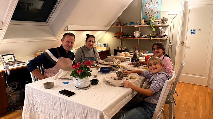 Familie og venner arrangement-Keramikk