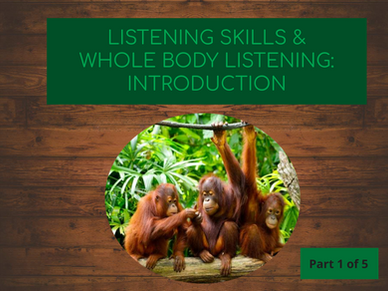 Listening Skills Part 1: Introduction