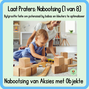 Laat Praters: Nabootsing Vlak 1: Motoriese Aksies                                                         