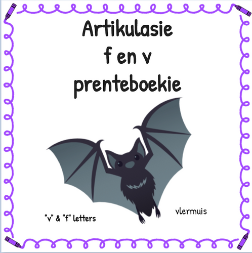 Prenteboekies vir Artikulasie: /f/ klank | Spraakterapie HUB