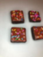 Thumbnail: sprinkle brownie magnets (set of 4)