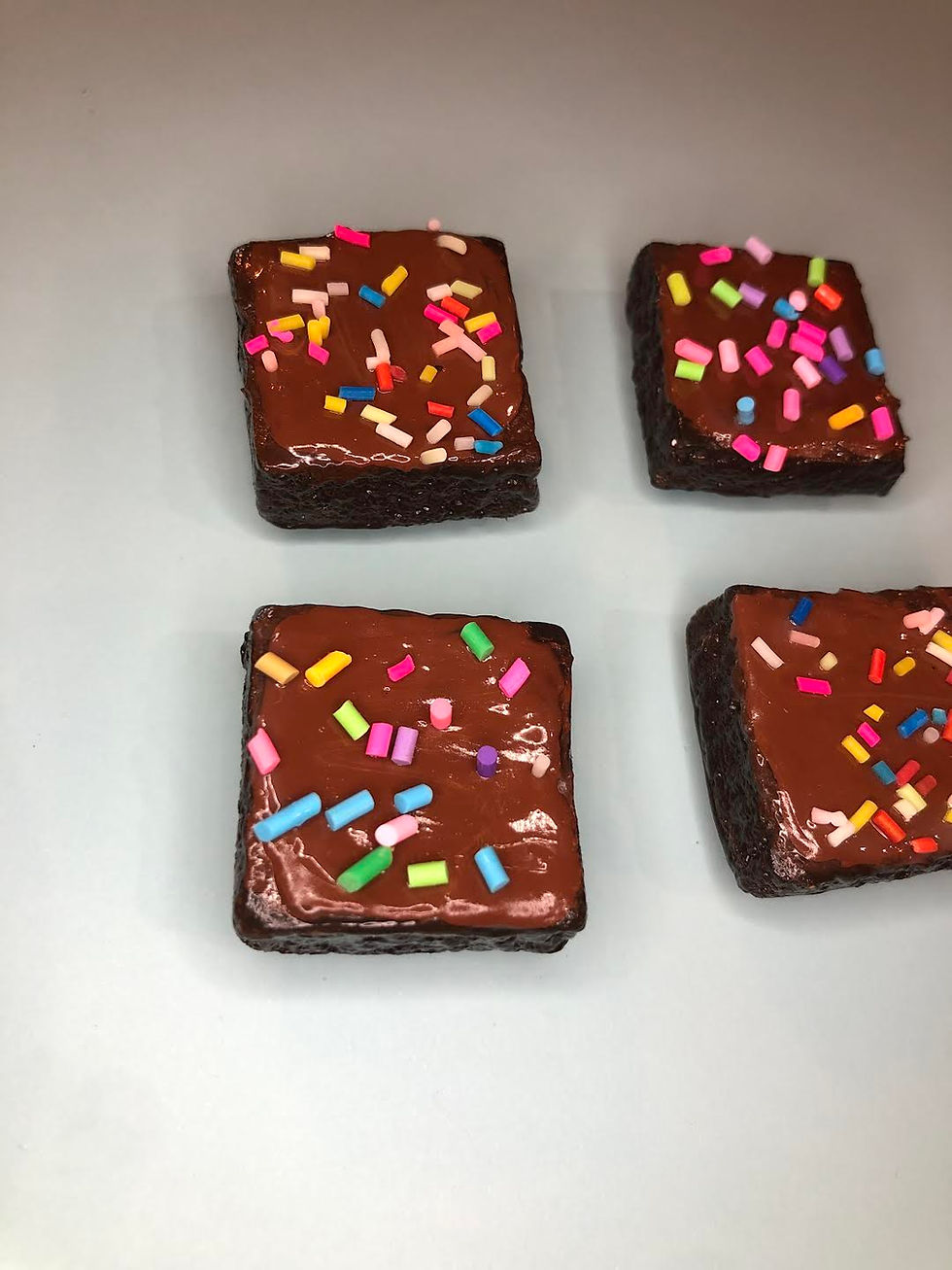Thumbnail: sprinkle brownie magnets (set of 4)