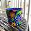 Thumbnail: dark blue/colorful floral 4.8" planter