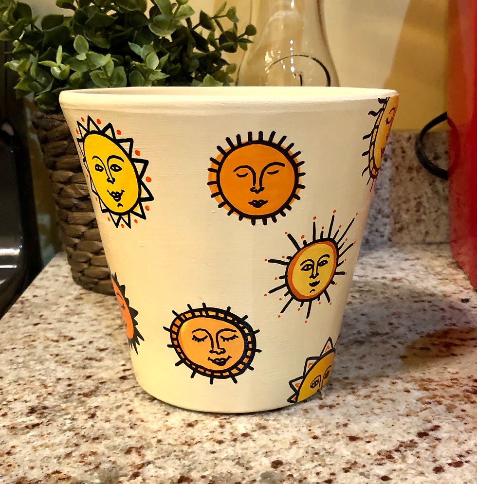 Thumbnail: assorted sun pot- 4.8"($24) or 6.3"($36)
