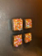 Thumbnail: sprinkle brownie magnets (set of 4)