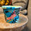 Thumbnail: abstract tropical leaves 4.7" pot