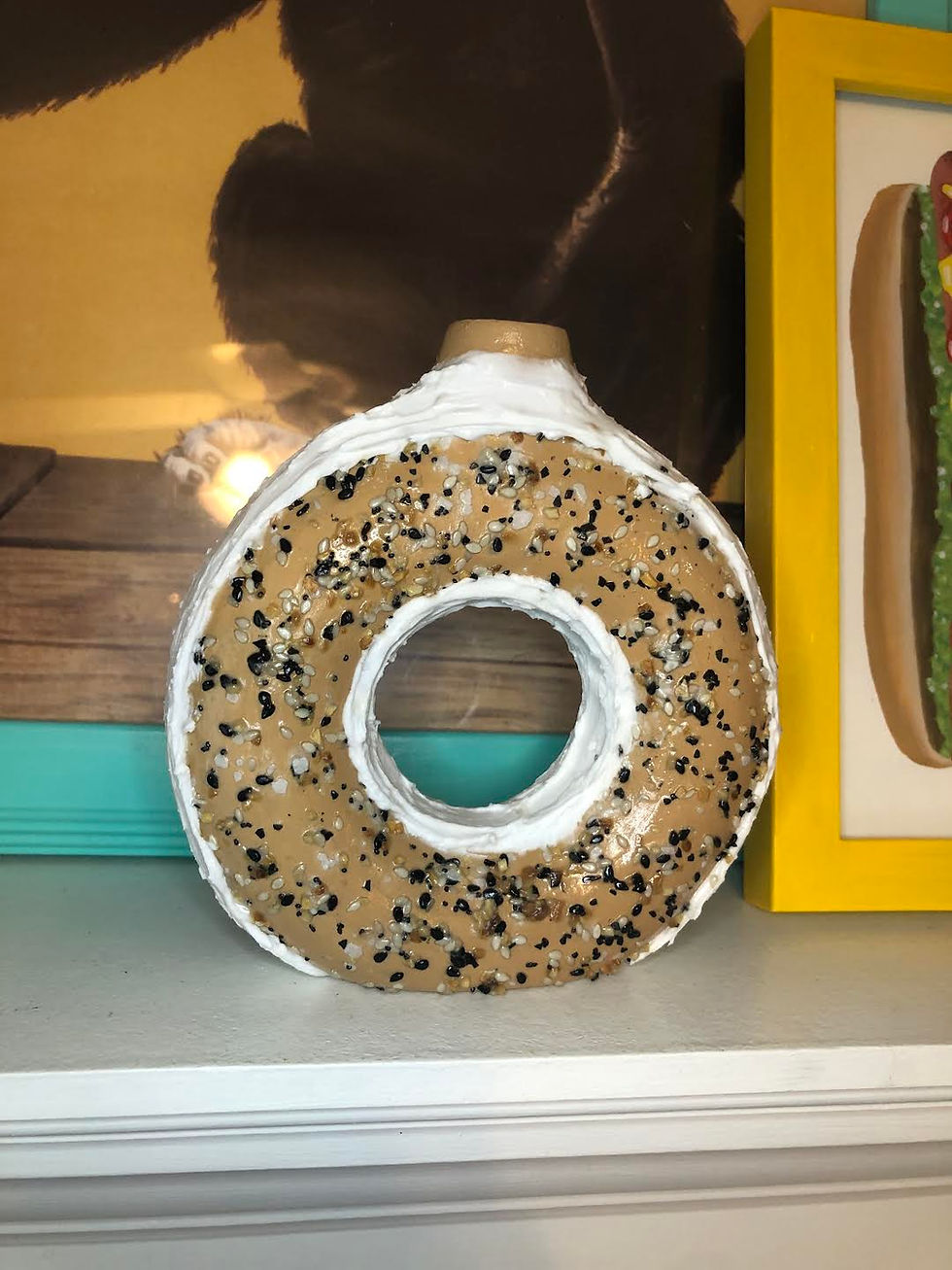 Thumbnail: everything bagel bud vase (no rhinestones)
