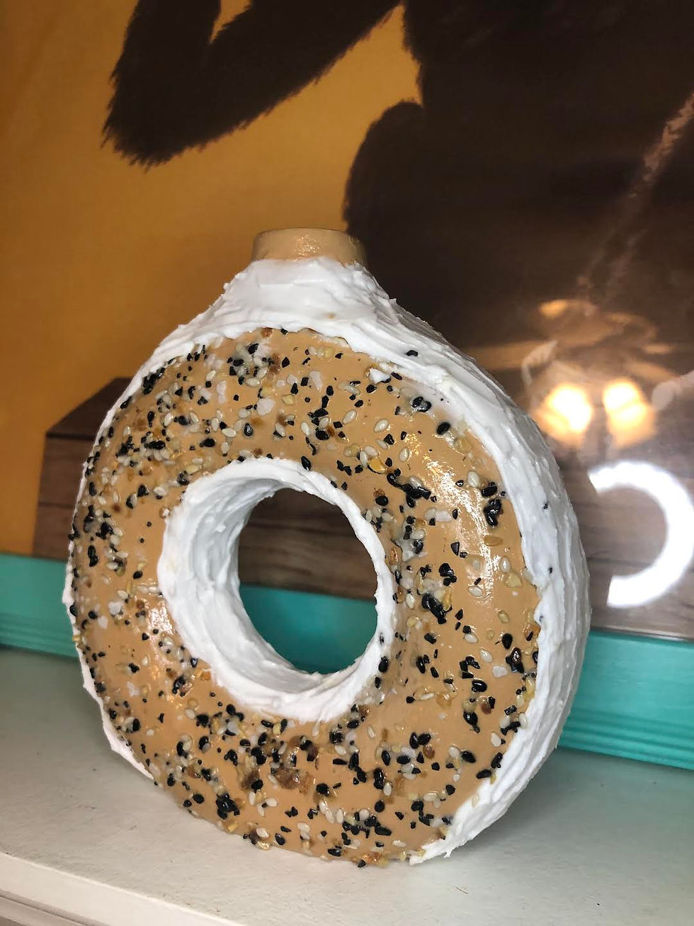 Thumbnail: everything bagel bud vase (no rhinestones)