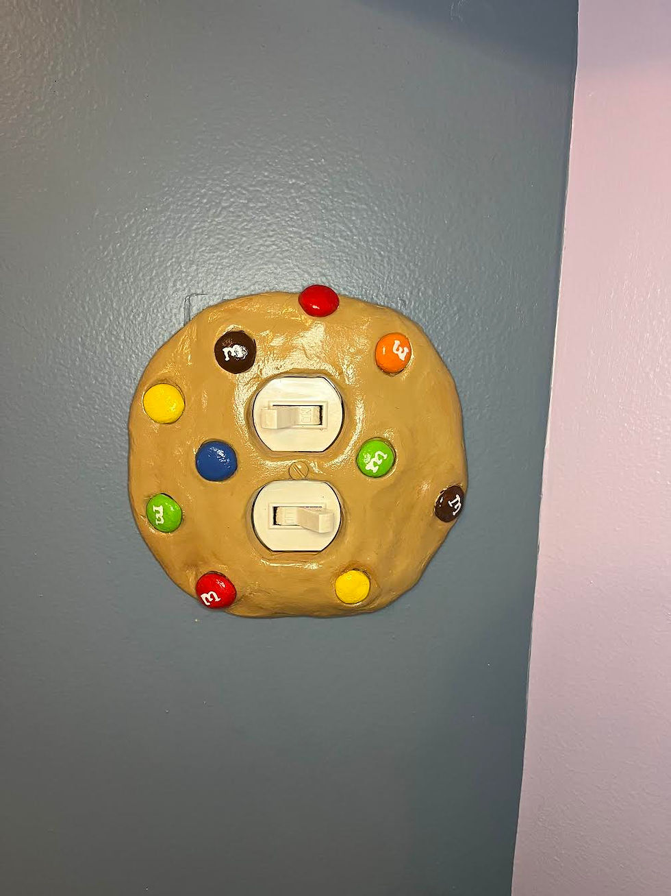 Thumbnail: rainbow chip cookie switch cover (custom design available)