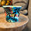 Thumbnail: abstract tropical leaves 4.7" pot