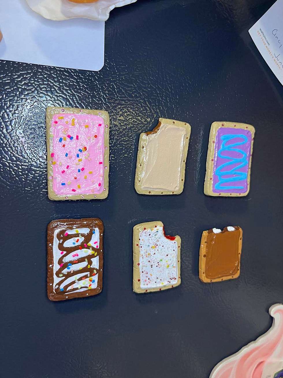 Thumbnail: toaster pastry magnets (set of 6)
