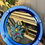 Thumbnail: splattered plankton porthole mirror 10"