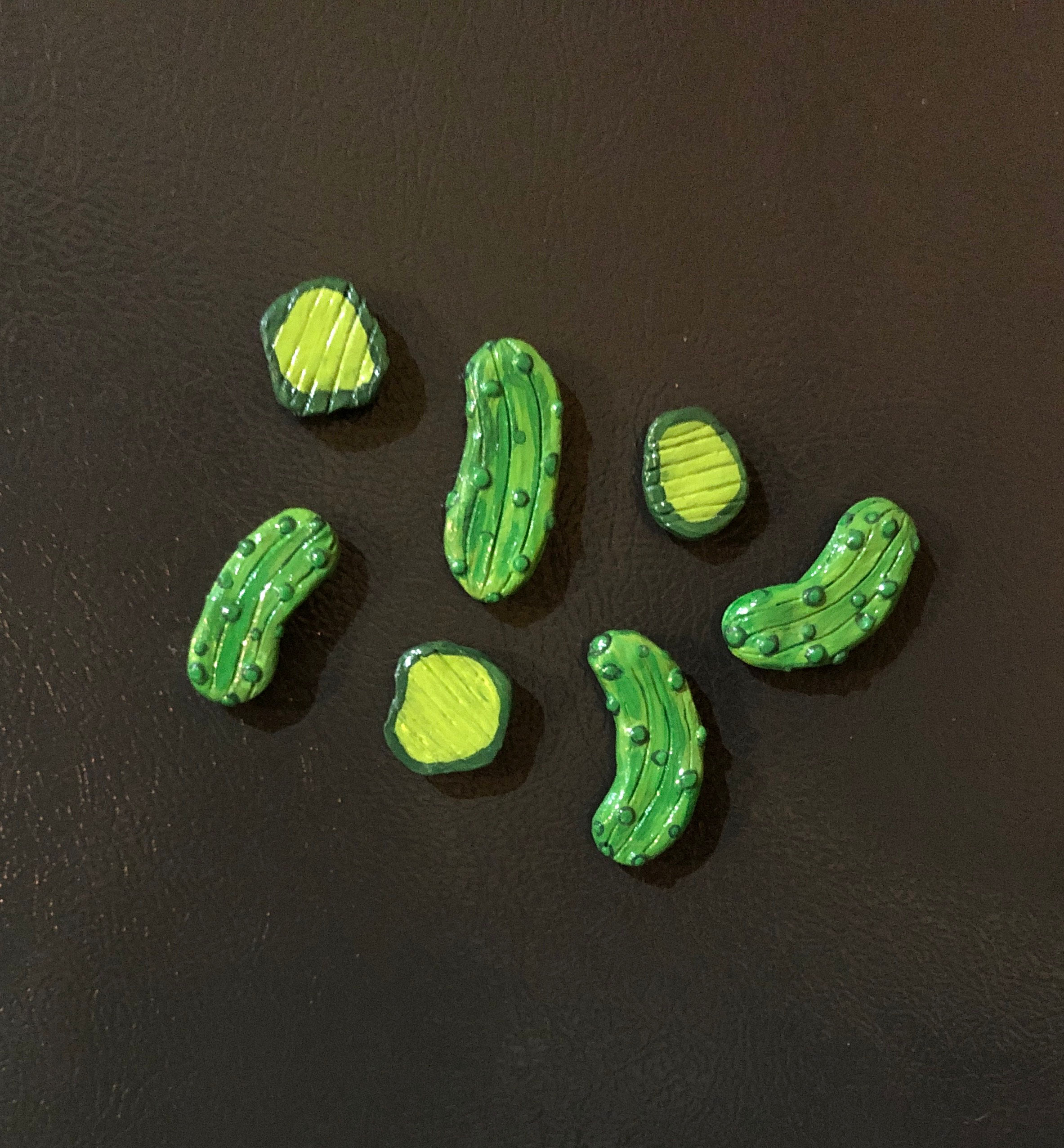 pickle magnet set (set of 7)