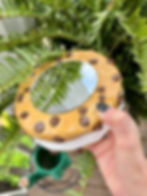 Thumbnail: ice cream cookie sandwich mirror 6" *no sprinkles*