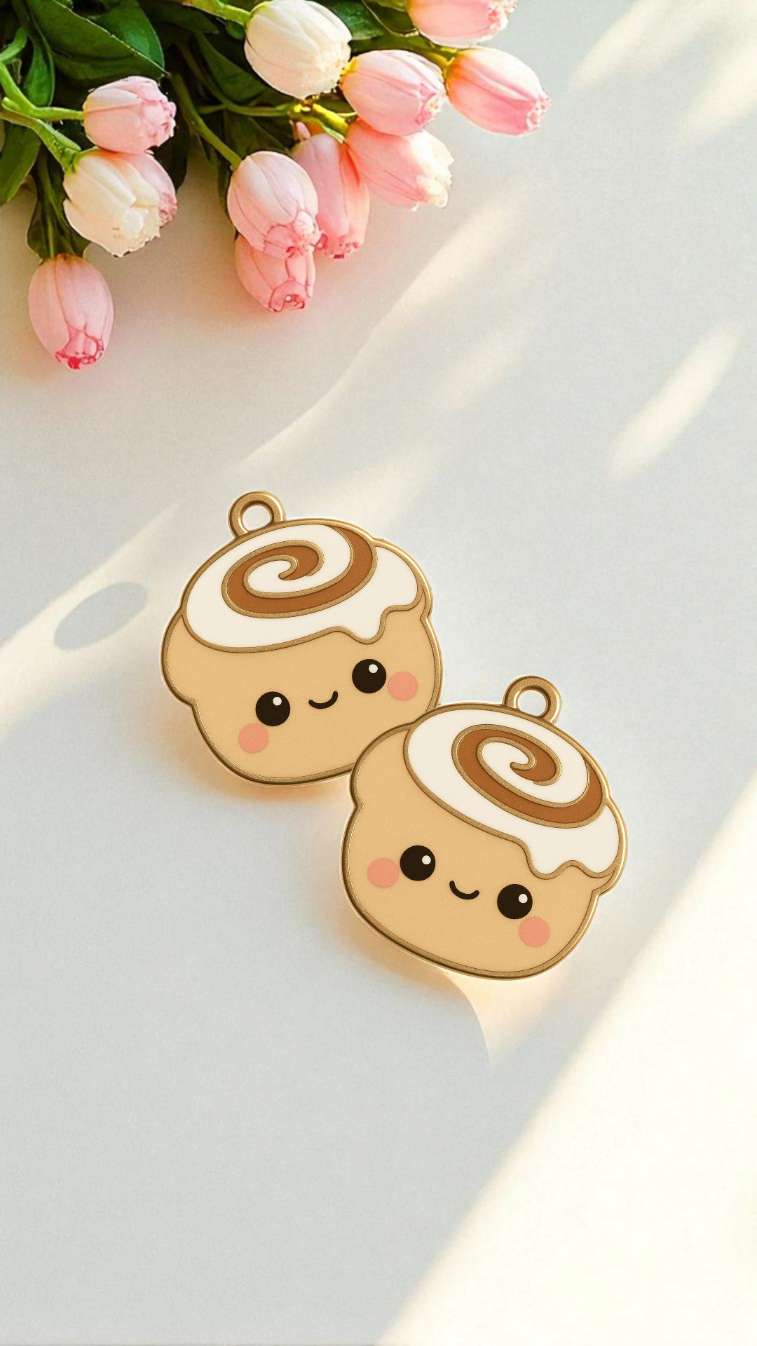 Cindy Cinnabun Metal Tag