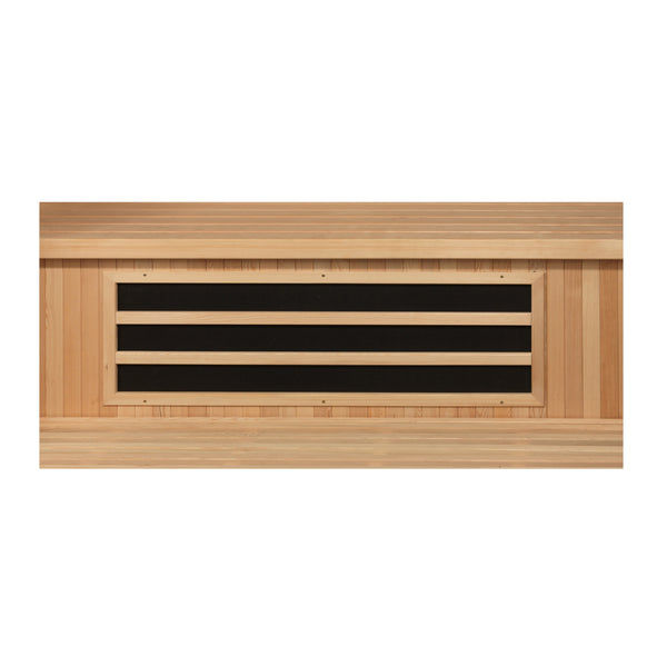 Thumbnail: ***New 2023 Model*** Lugano 3 Person Full Spectrum Infrared Sauna - Canadian Hem