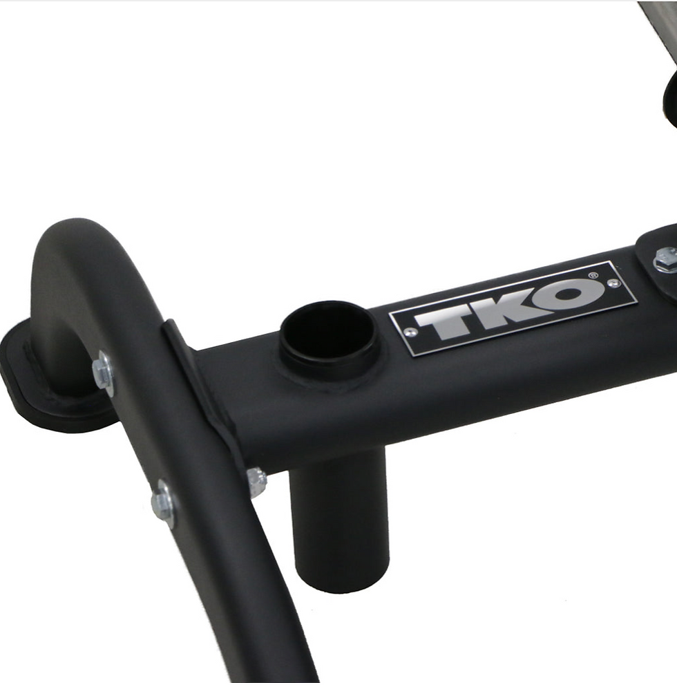 Thumbnail: TKO OLYMPIC PLATE TREE W/BAR HOLDER