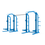 Thumbnail: NAUTILUS HALF RACK WITH SVA PLATFORM BAMBOO II Model 9-HDHR2 | 9-HDP6D-BB2