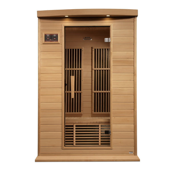 Thumbnail: Maxxus 2 Person Near Zero EMF FAR Infrared Sauna - Canadian Hemlock