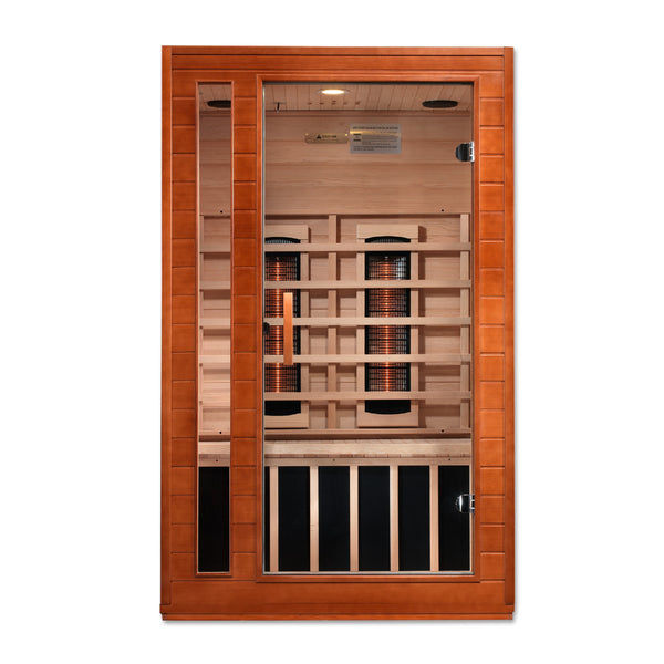 Thumbnail: ***New 2023 Model*** Cardoba 2 Person Full Spectrum Infrared Sauna - Canadian He