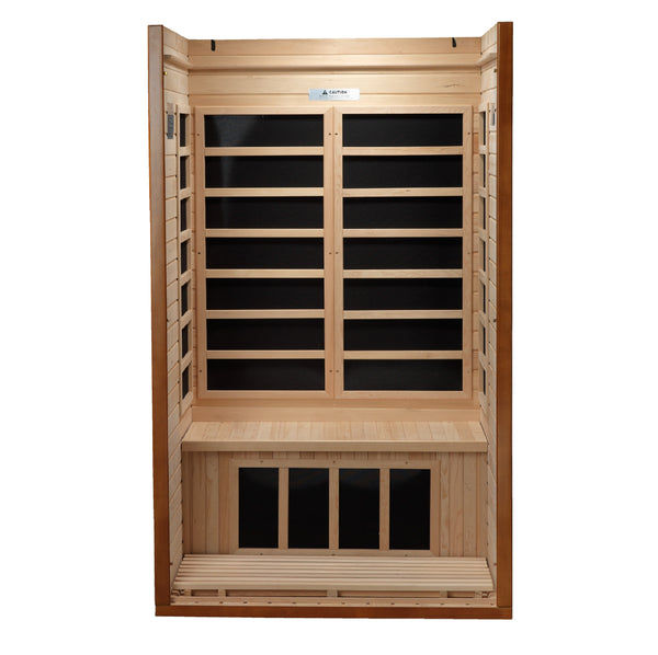 Thumbnail: DYN-6106-01 Dynamic Ultra Low EMF Far Infrared Sauna, Barcelona Elite Edition  Y