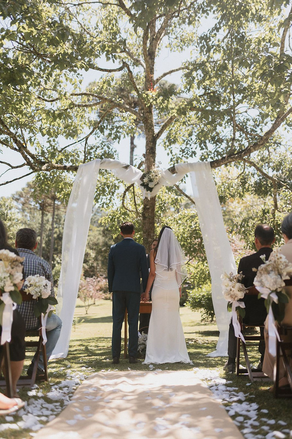 Wedding morning reception