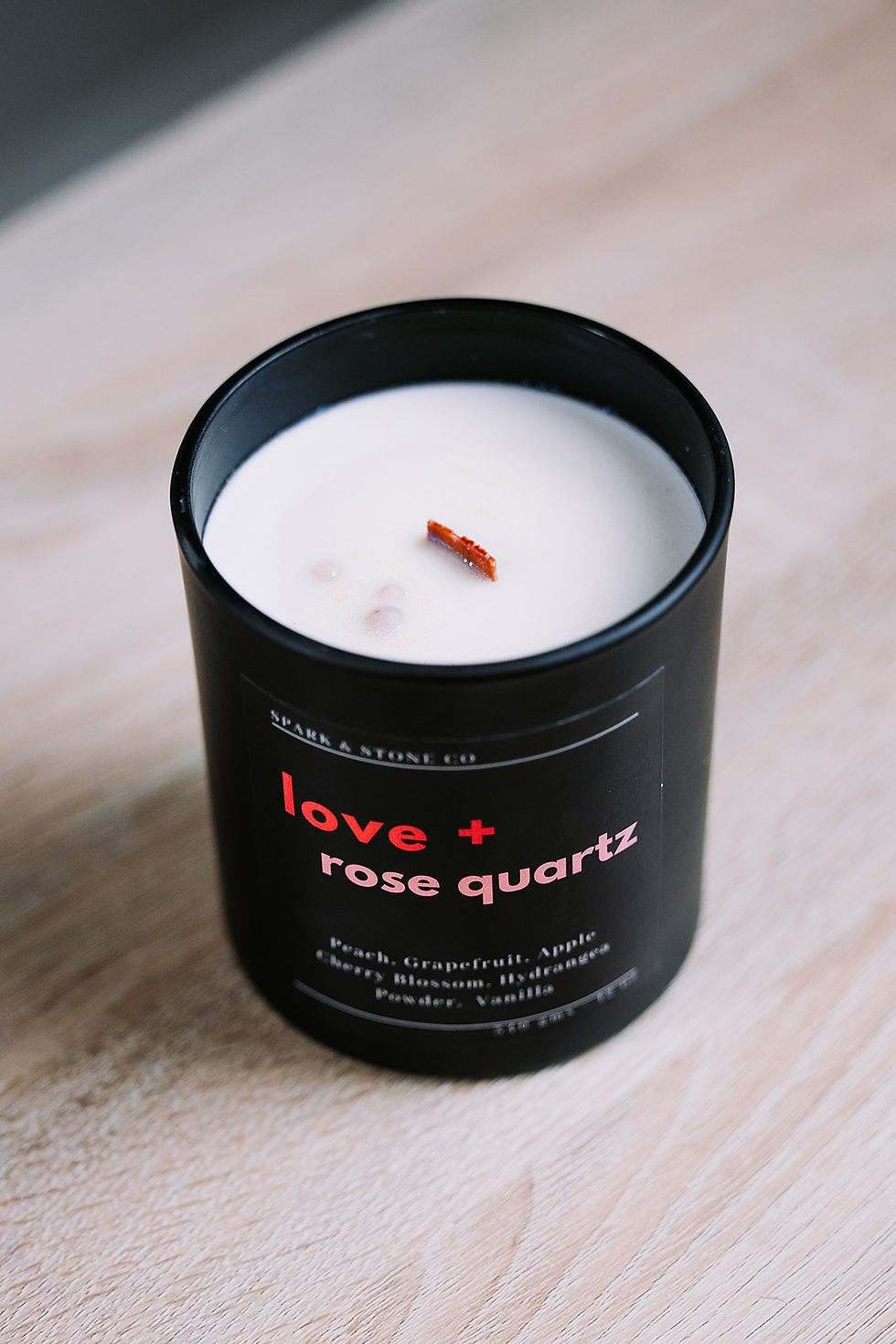Thumbnail: Love + Rose Quartz Candle
