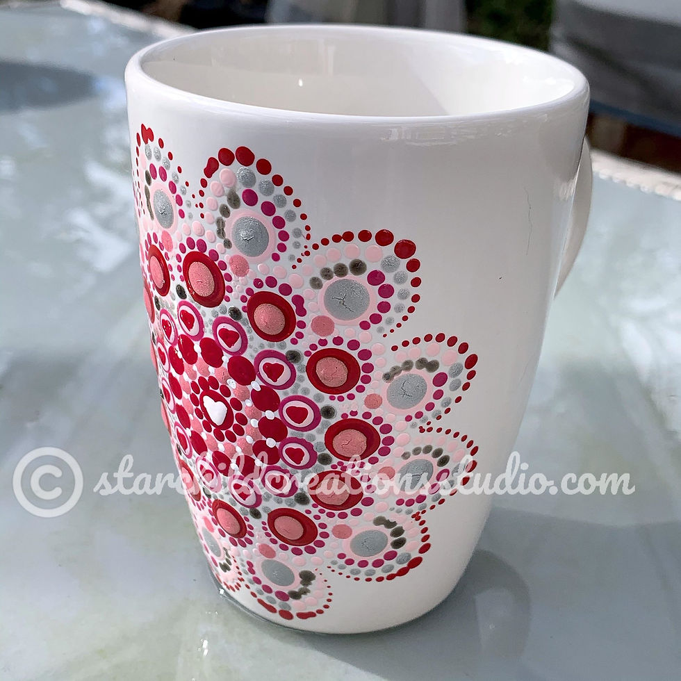 Thumbnail: Heart Mandala - White