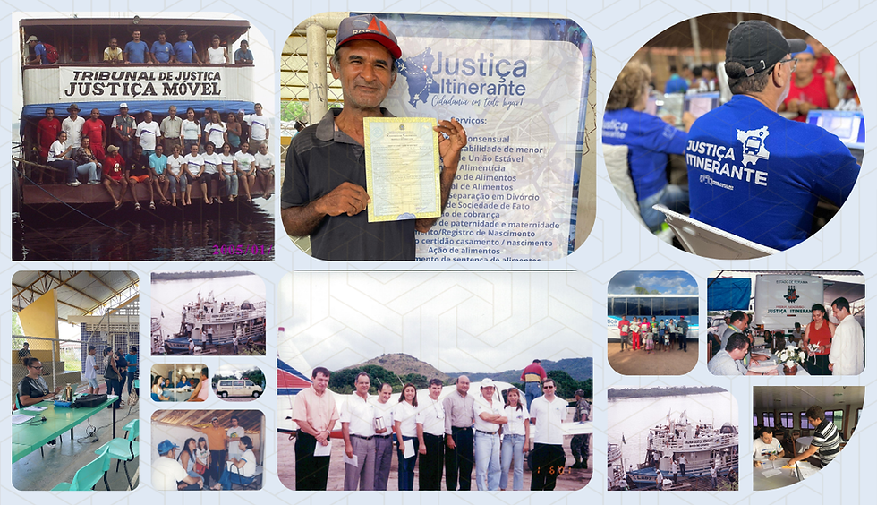 DE NORTE A SUL - Vara da Justiça Itinerante celebra 19 anos de cidadania em movimento em Roraima