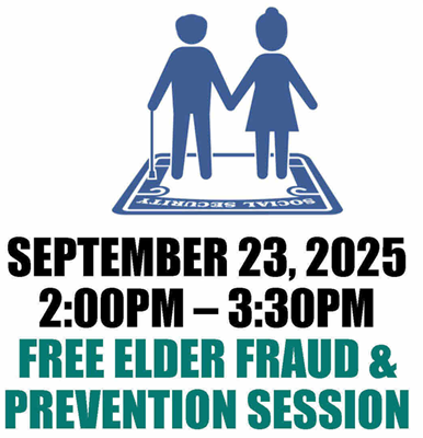 FREE Elder Fraud & Prevention Session