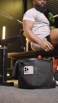 Thumbnail: Gym/Travel carry bag (Matte Black)