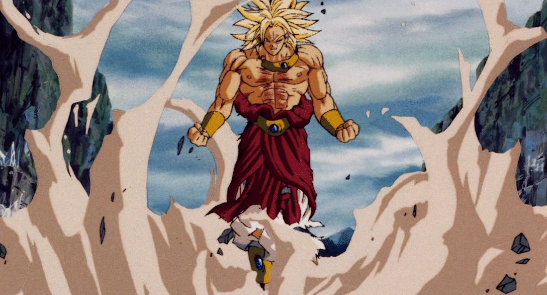 DBZ Movie 10 Broly gif