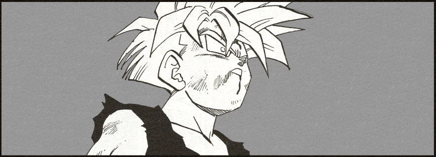 Dragon Ball chapter 407 Son Gohan Flash gif