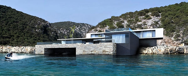 architecte maison contemporaine bord de mer cannes