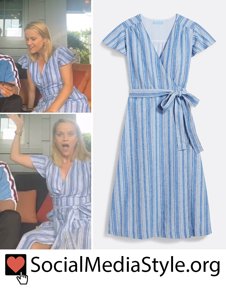 draper james linen wrap dress