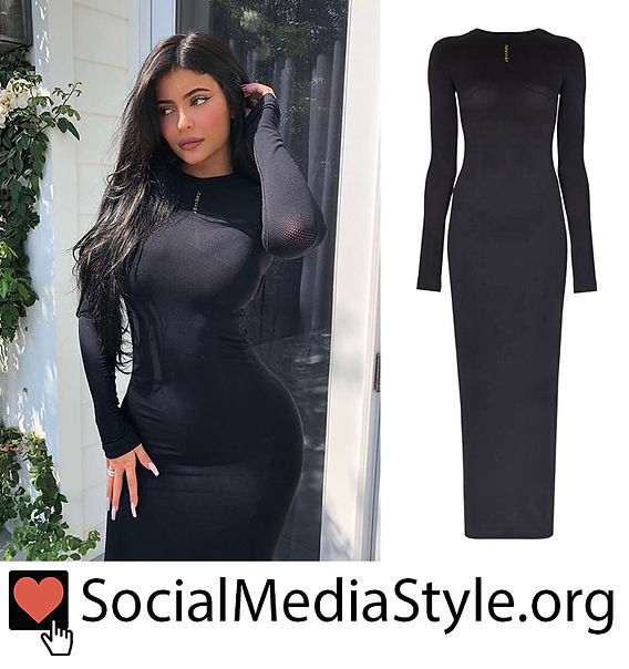 Kylie Jenner's black dress Kylie Jenner's black dress