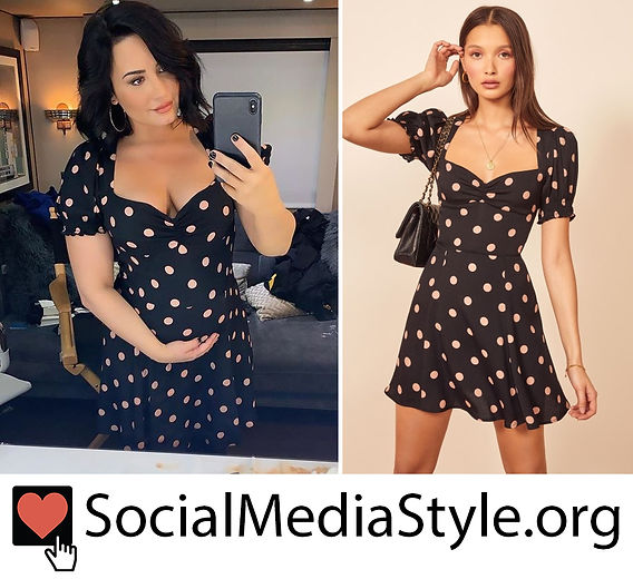 sachin and babi light blue dress Demi Lovato at the LACMA Art and Film Gala