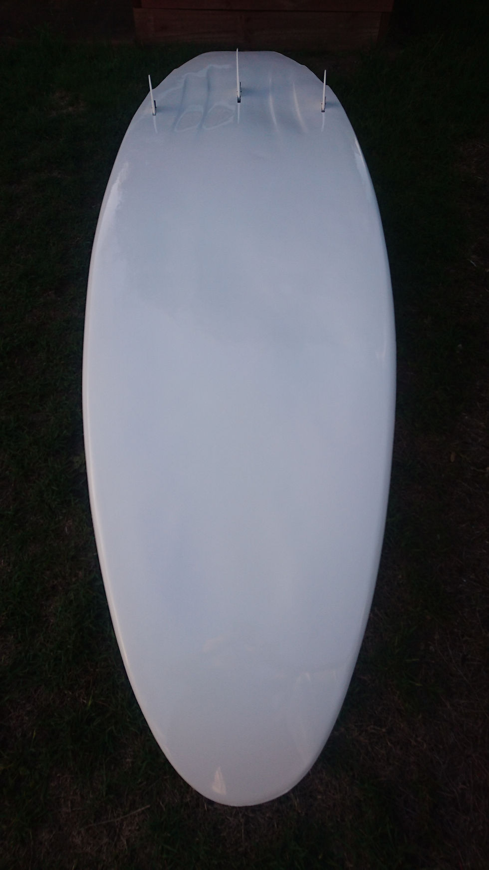 Thumbnail: 2.6 Wavemaster Evolution Wave Surf Ski Kayak Yellow/White Waveski Surfski Kayak
