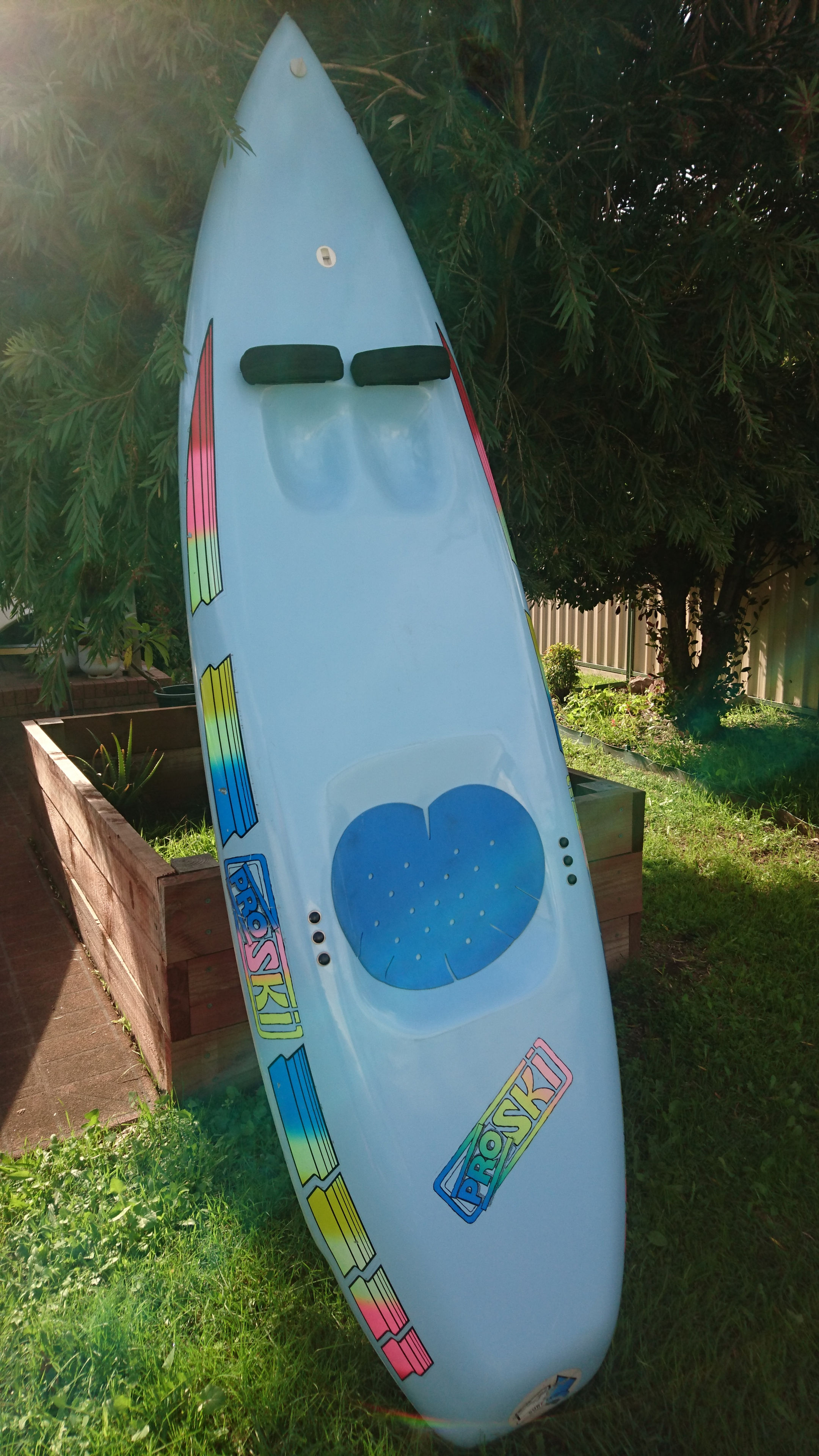 2.2m ProSki Wave Ski Surf Waveski Surfski Kayak Good Condition
