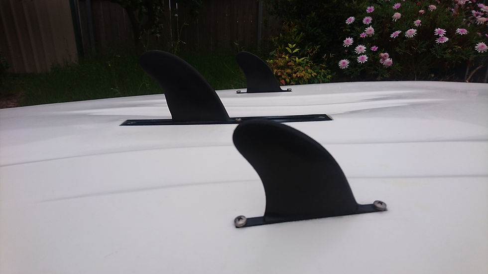 Thumbnail: 2.5 Wavemaster Roto White Wave Ski White Surf Surfski Waveski Kayak
