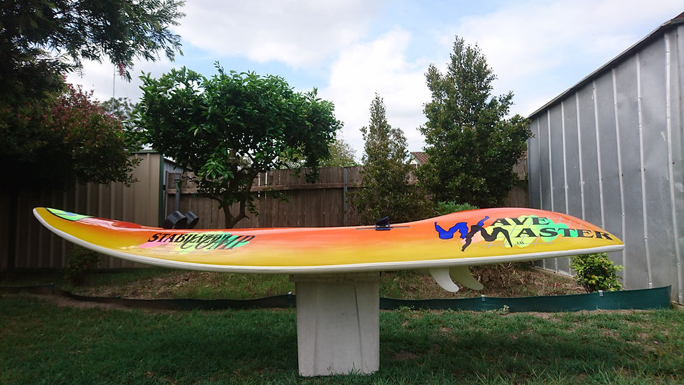 Thumbnail: 2.4 Wavemaster Stabilizer Comp Gd Cnd Wave Surf Ski Waveski Surfski