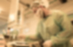 Scales technician servicing scale