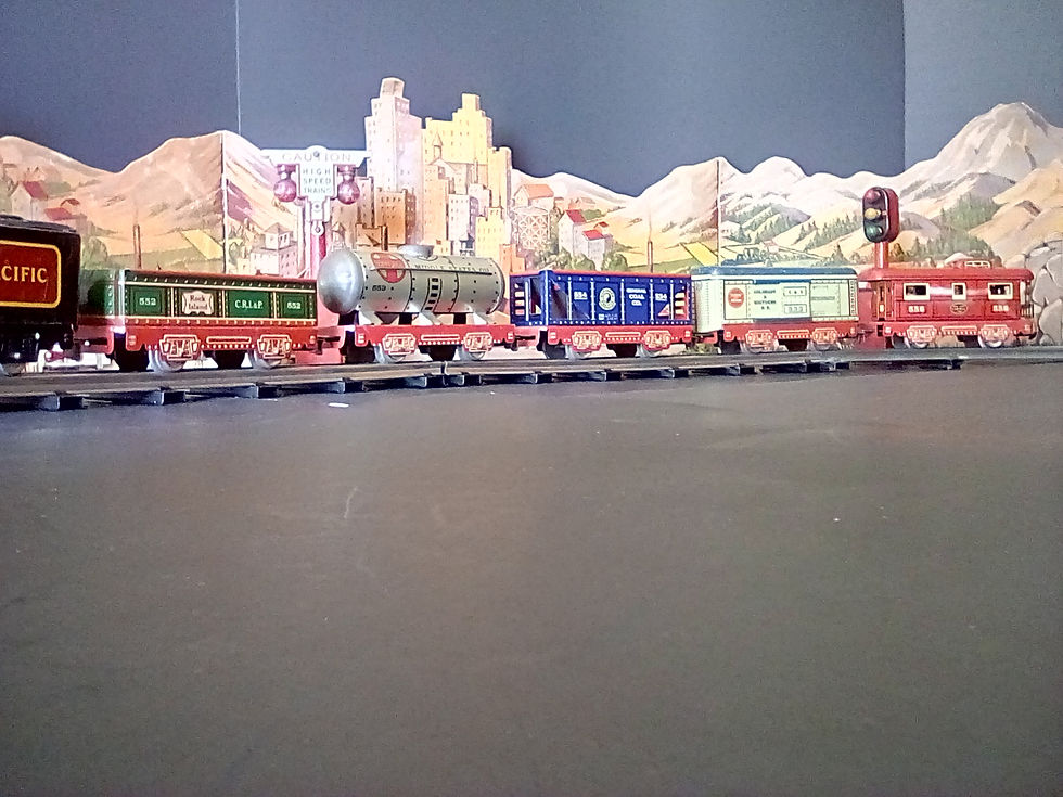 Thumbnail: The Marx 3000 Canadian Pacific Steam Freight !