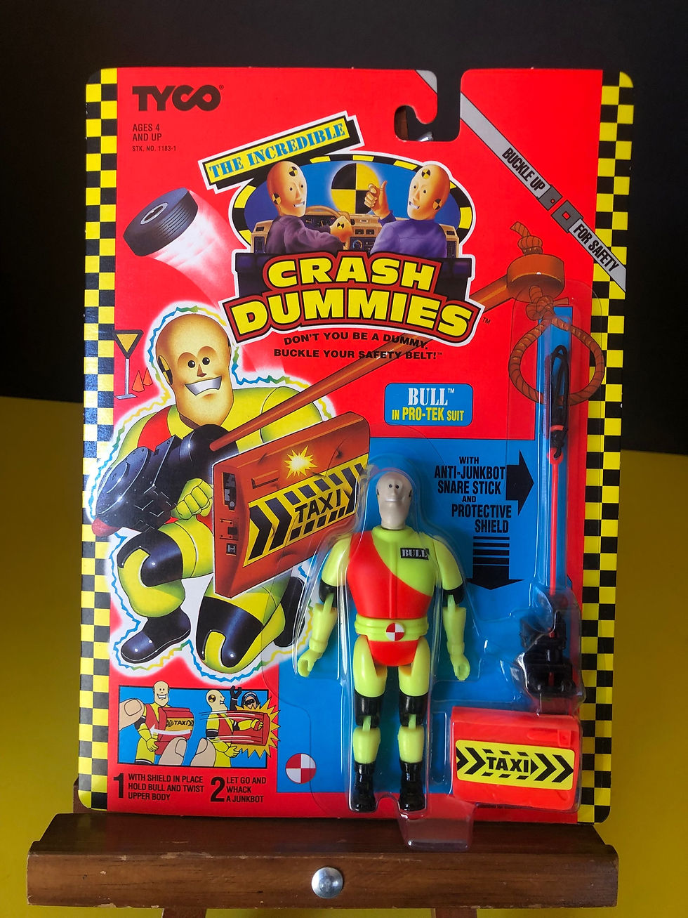 Tyco, Crash Dummies, 1992 Bull in Pro-Tek suit