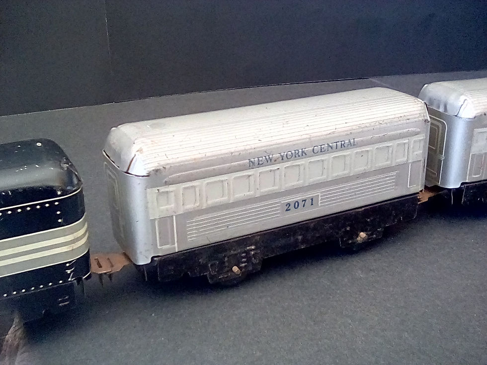 Thumbnail: Marx Mercury New York Central Steam Passenger Train