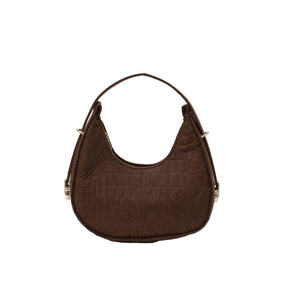 Thumbnail: Fashion Women's Top-Handle Bag Portable Shoulder Handbag Bolso Mujer Style Felt 