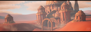 "Random Desert Environment 01"
